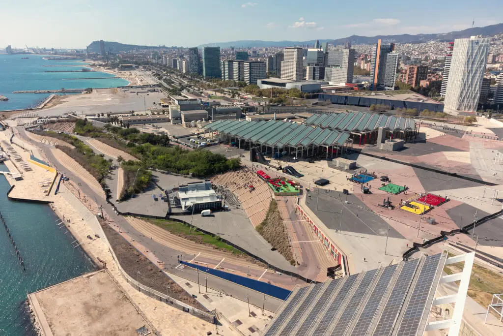 drone filming of sports events