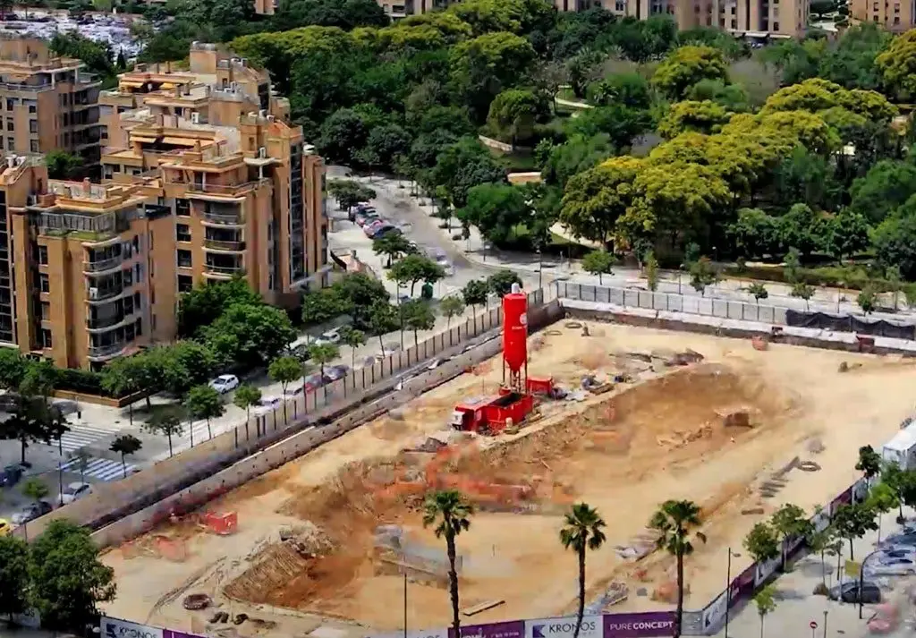 Construction time-lapse - Kronos