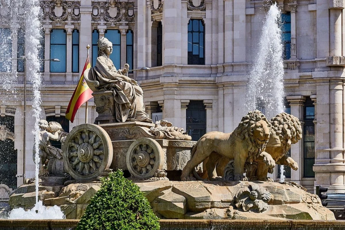 Photograph of Cibeles in Madrid