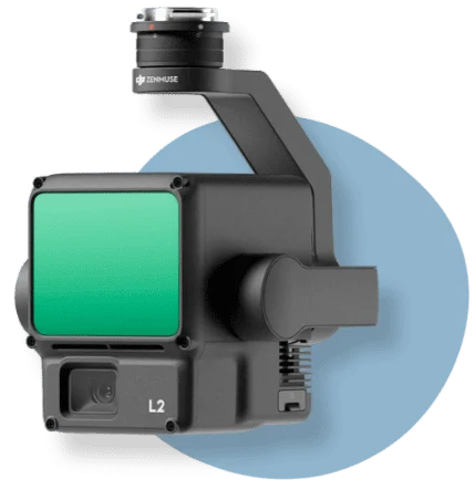 Zenmuse L2: LiDAR technology for accurate topographic surveys.
