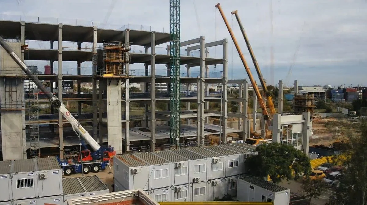 Time-lapse of the new SEM headquarters in Catalonia