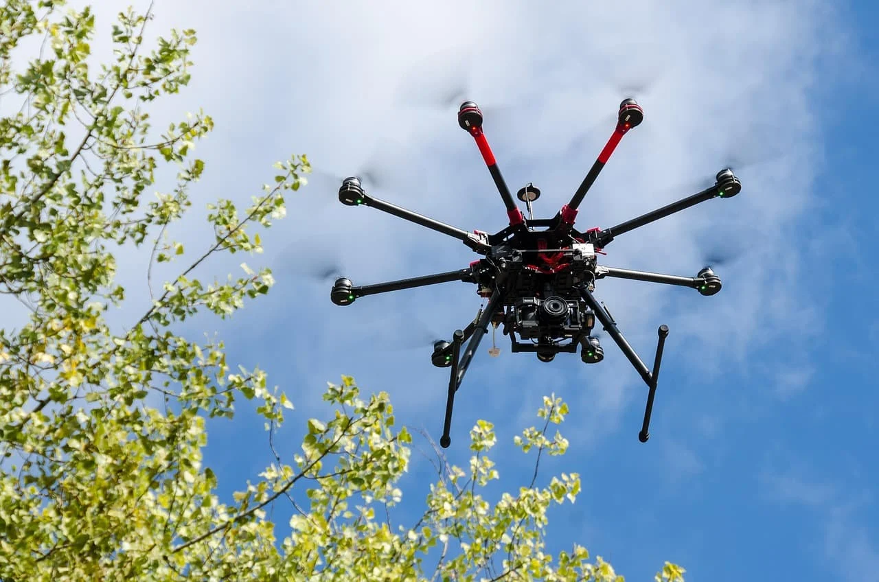 Drone photos for mapping: technical features