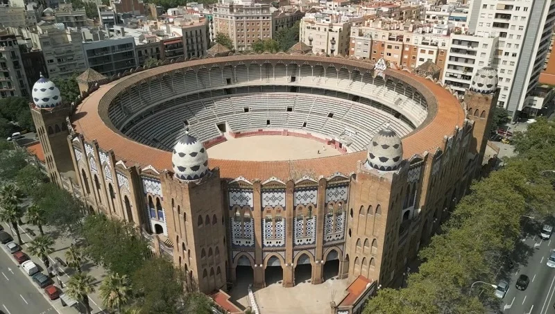 Drone audiovisual work in Barcelona