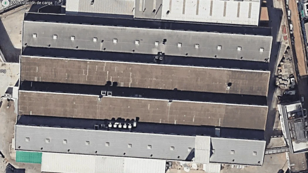 Drone mapping, orthophoto map image