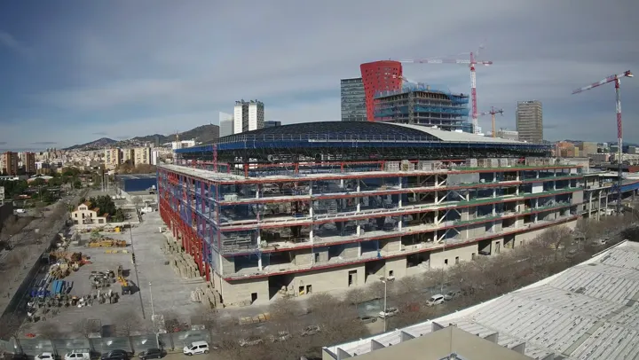 Vídeo de construcción de Fira 2000