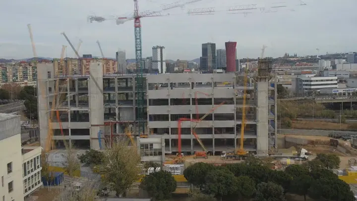 Time-Lapse of the New SEM Catalunya Headquarters