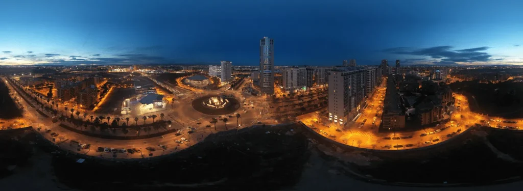 Fotografía 360 también conocida como panorámica 360
