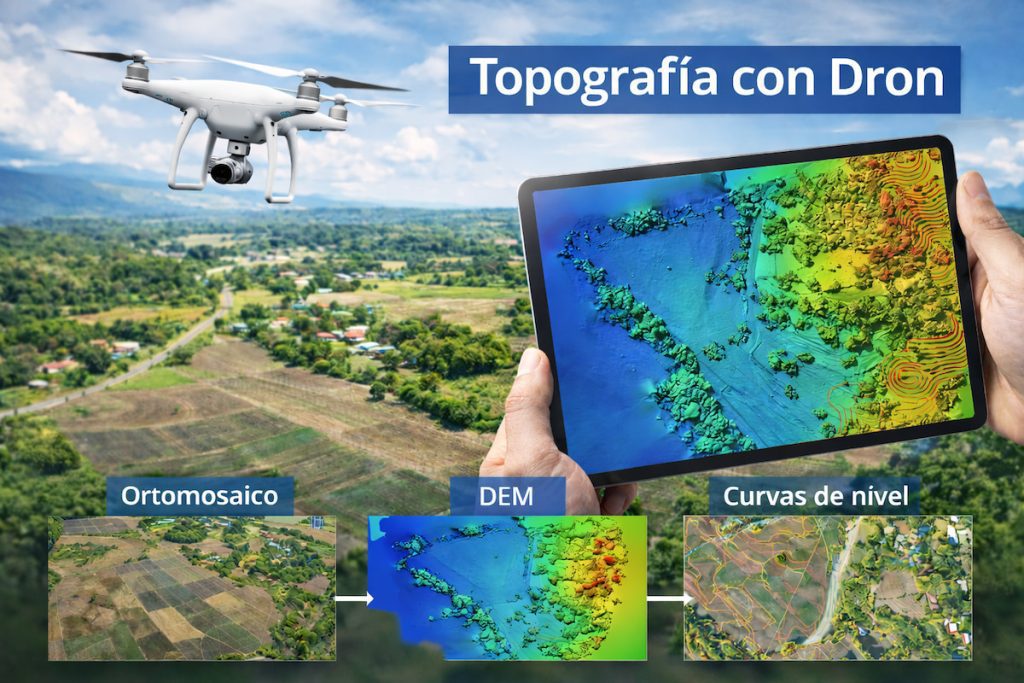 archivos entregables en topografía con drones para un trabajo más eficiente