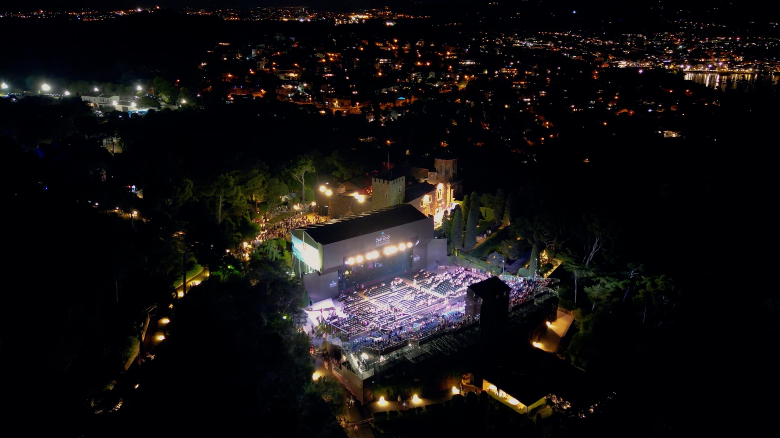 Filmación Festival Cap Roig - Droneit